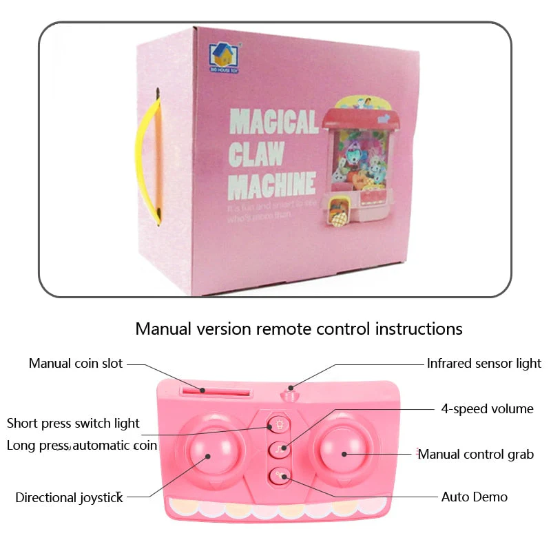 Kids Mini Claw Game Toy - Image 3