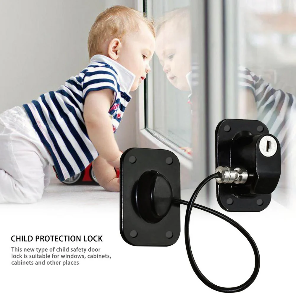 Kids Safety Sticky Window Cabinet Lock - Image 2