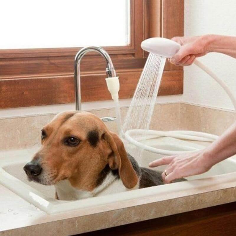 Kitchen Bathroom Faucet Shower Head Spray with extension cord - Image 4
