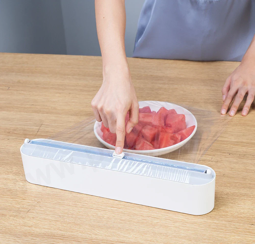 Kitchen Film Cutter Storage Dispenser Box - Image 5