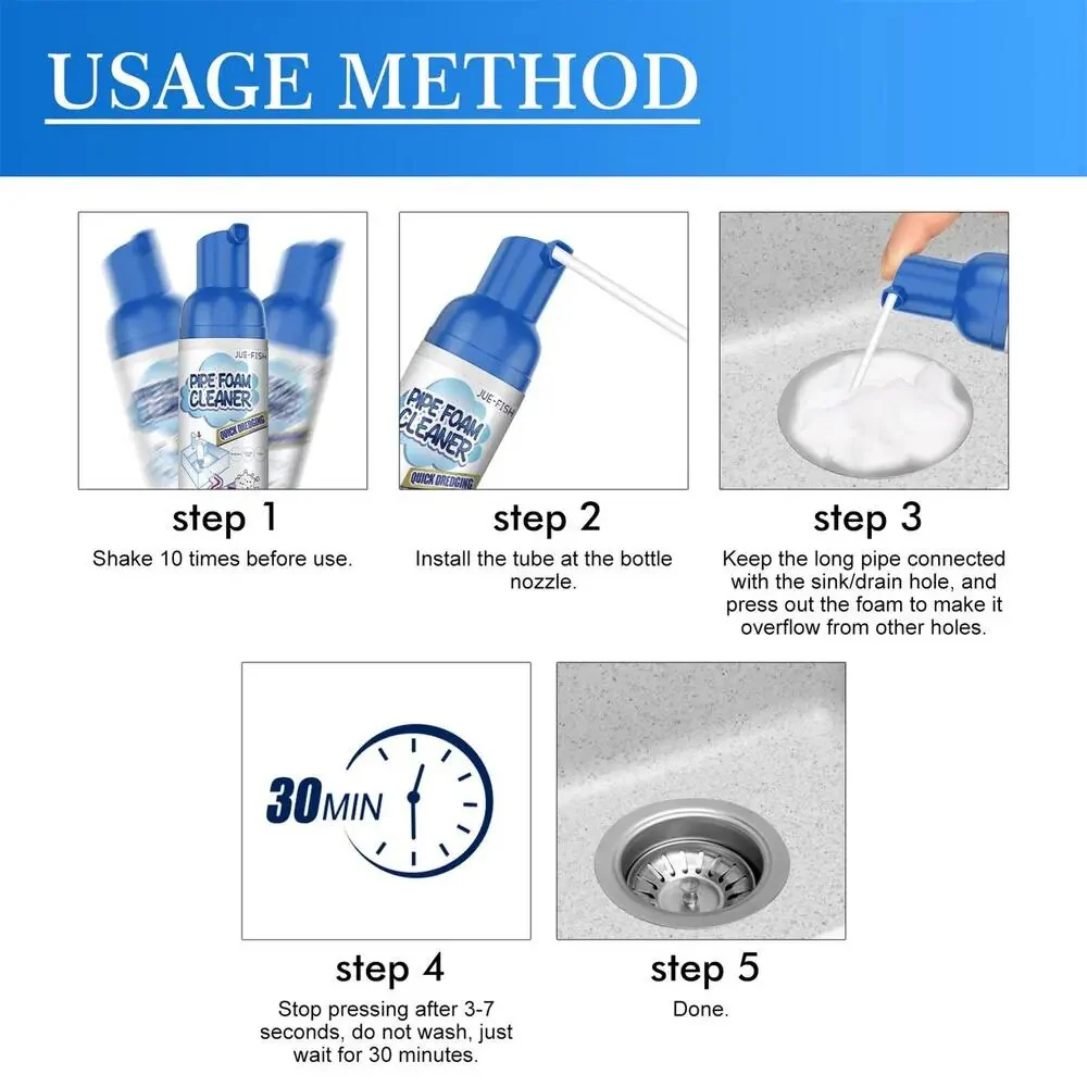 Kitchen Guard Multi-Purpose Pipe Foam Cleaner Spray - Image 10