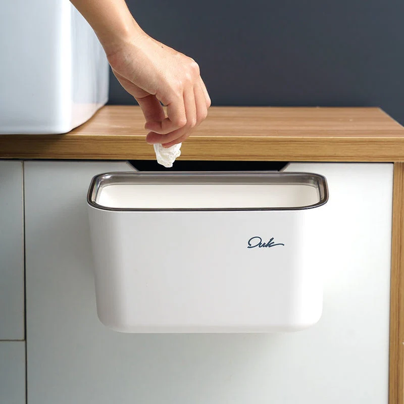 Kitchen Hangable Clean Corner Trash Can - Image 2
