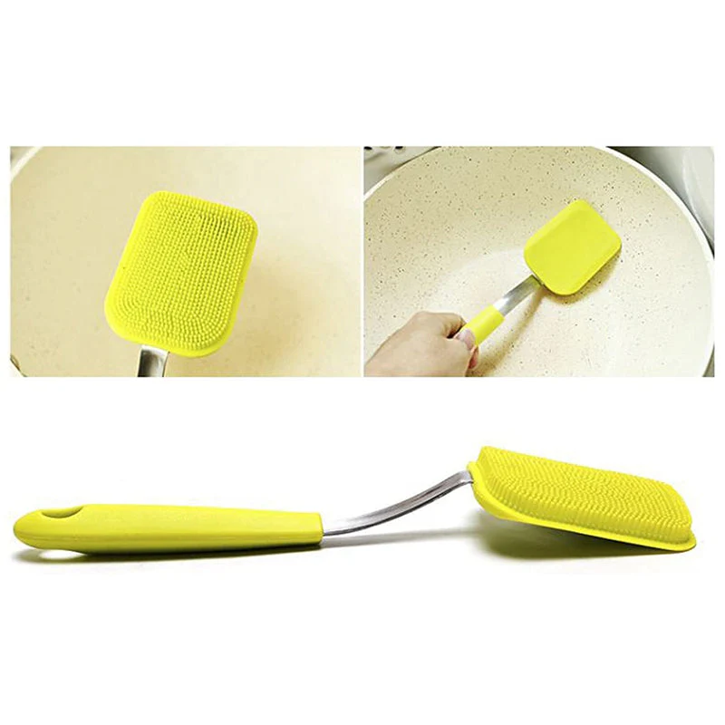 Kitchen Long Handle Dish Cleaner Brush - Image 3