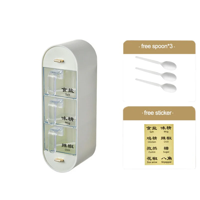 Kitchen Organizer Wall-Mounted Seasoning Station - Image 10