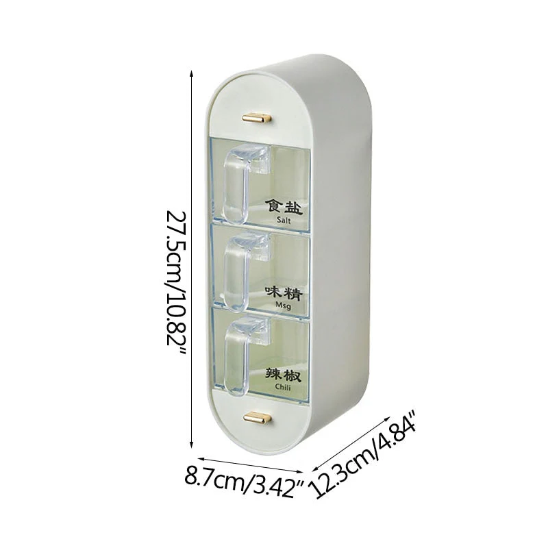 Kitchen Organizer Wall-Mounted Seasoning Station - Image 6