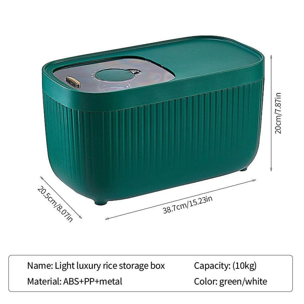 Kitchen Pastel Large Capacity Grain Storage Box - Image 3