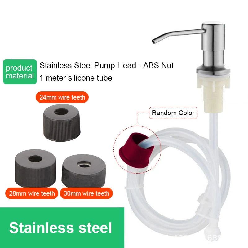 Kitchen Sink Built-in Liquid Soap Dispenser Kit - Image 12
