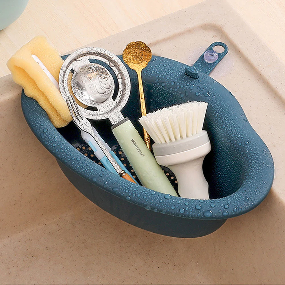 Kitchen Sink Easy Drain Side Basket - Image 5