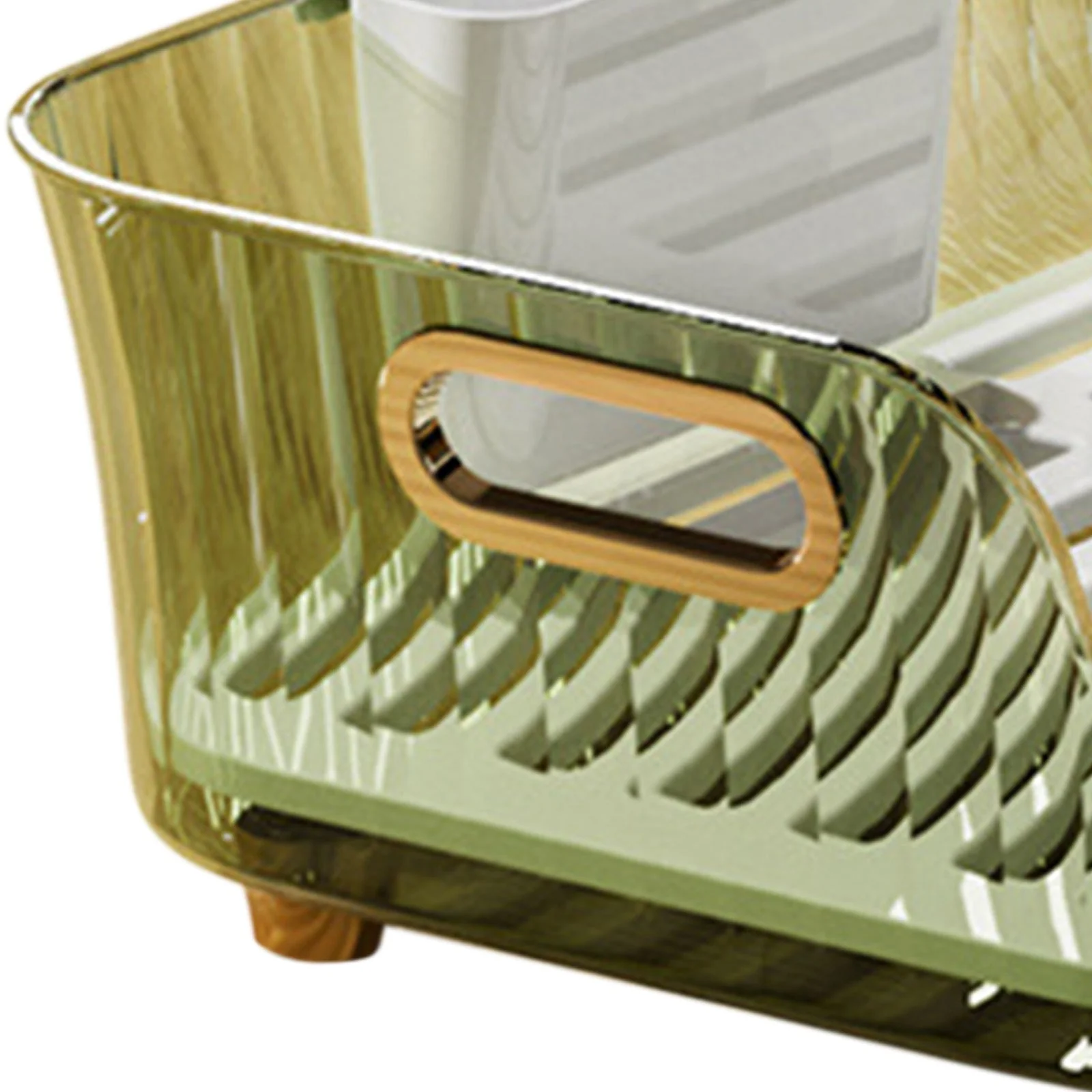 Kitchen Space Saving Dish Drainer Vegetable Basket - Image 7