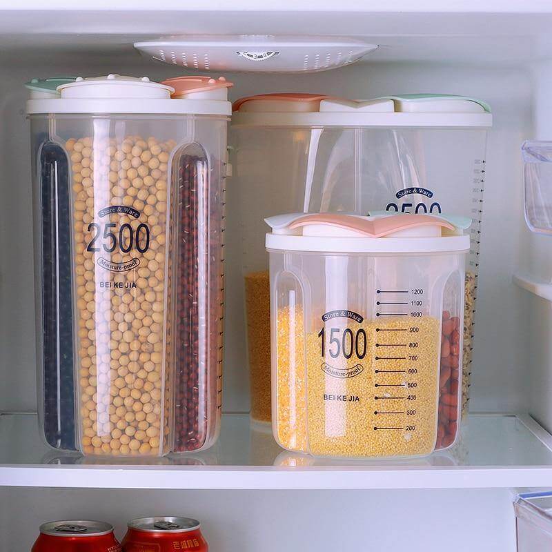 Kitchen Transparent Flower Sealed Storage Tank - Image 9