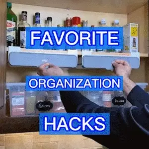 Kitchen Under-Shelf Spice Organizer - Image 3