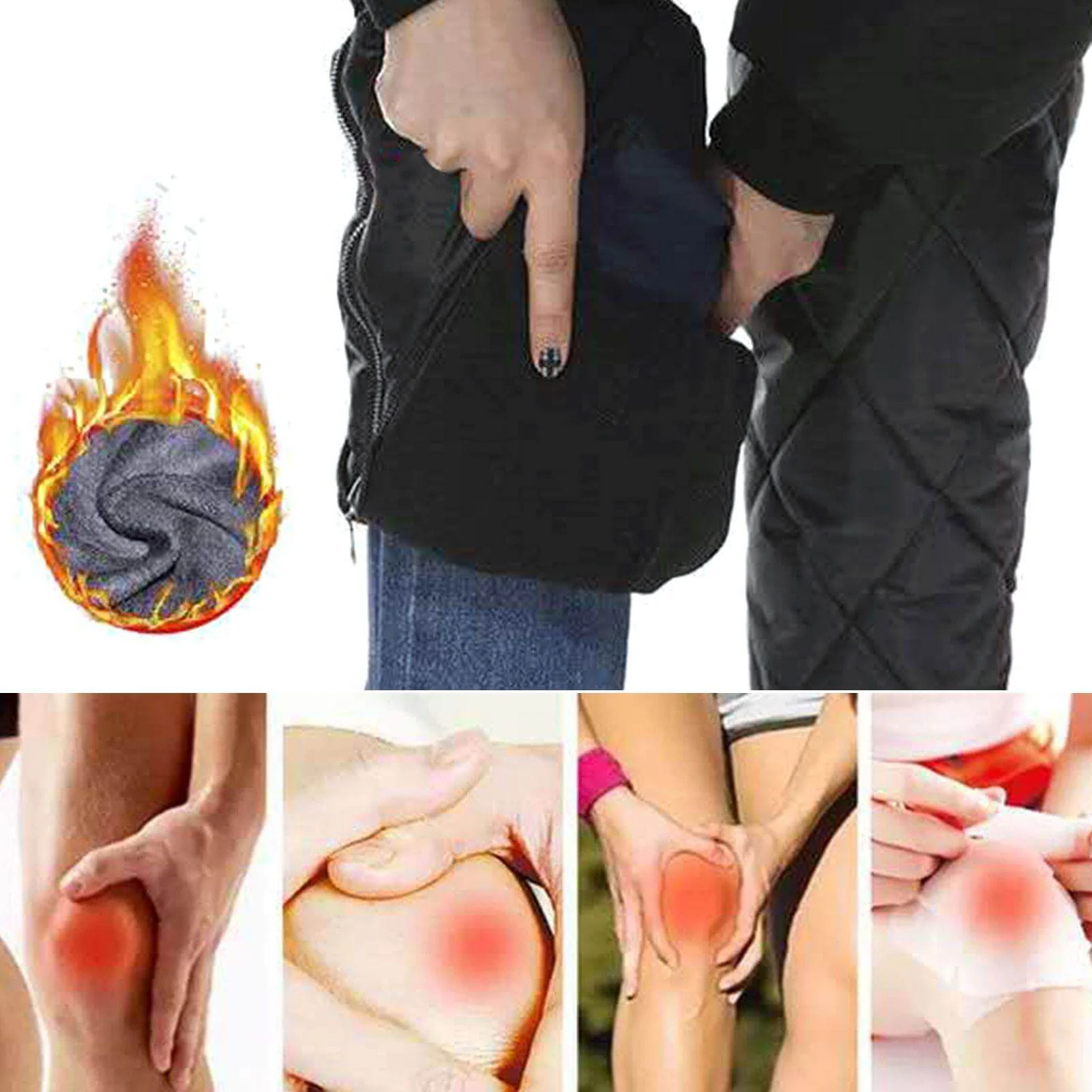 Knee Sleeves Thermal Protector Cover Pad - Image 5