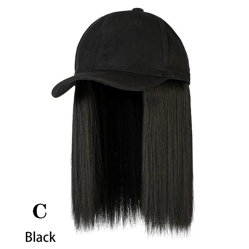 Knitted Long Hair Wig Beanie - Image 10