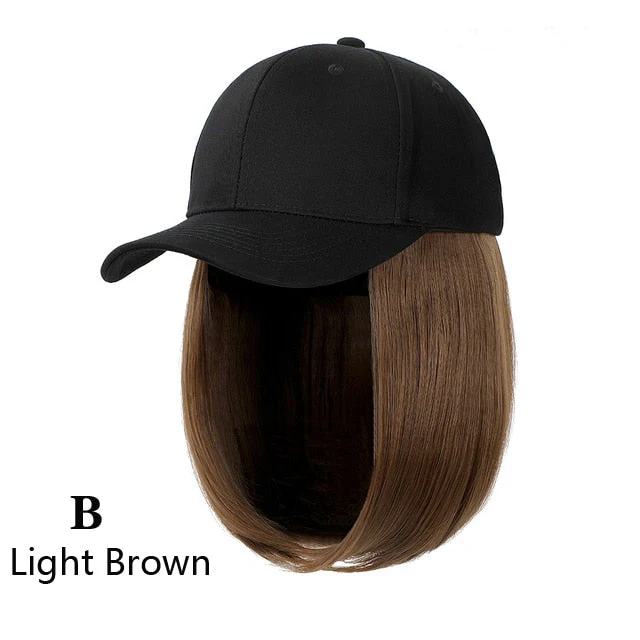 Knitted Long Hair Wig Beanie - Image 12