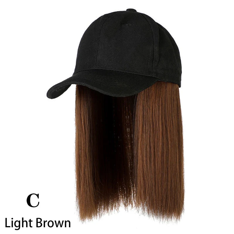 Knitted Long Hair Wig Beanie - Image 13