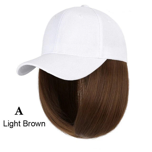 Knitted Long Hair Wig Beanie - Image 14