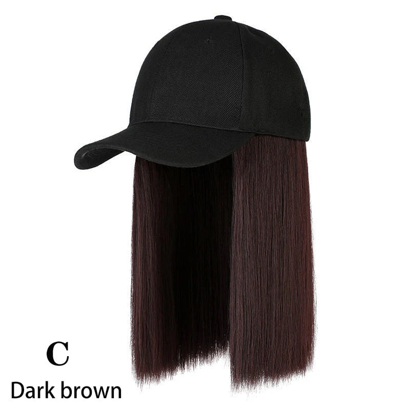 Knitted Long Hair Wig Beanie - Image 19