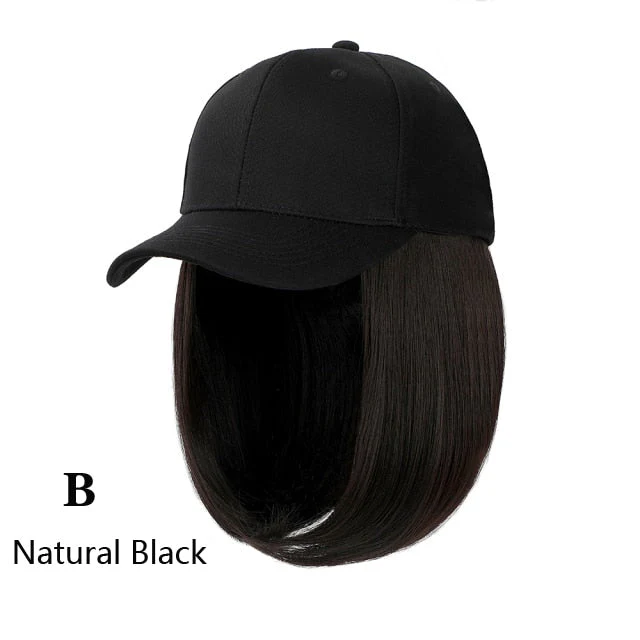 Knitted Long Hair Wig Beanie - Image 6