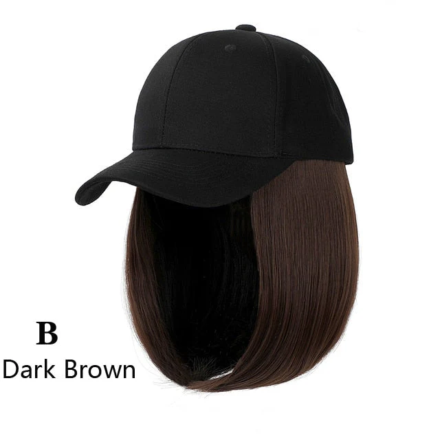 Knitted Long Hair Wig Beanie - Image 8