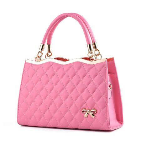 Korea Bow Leather Messenger Bags - Image 8