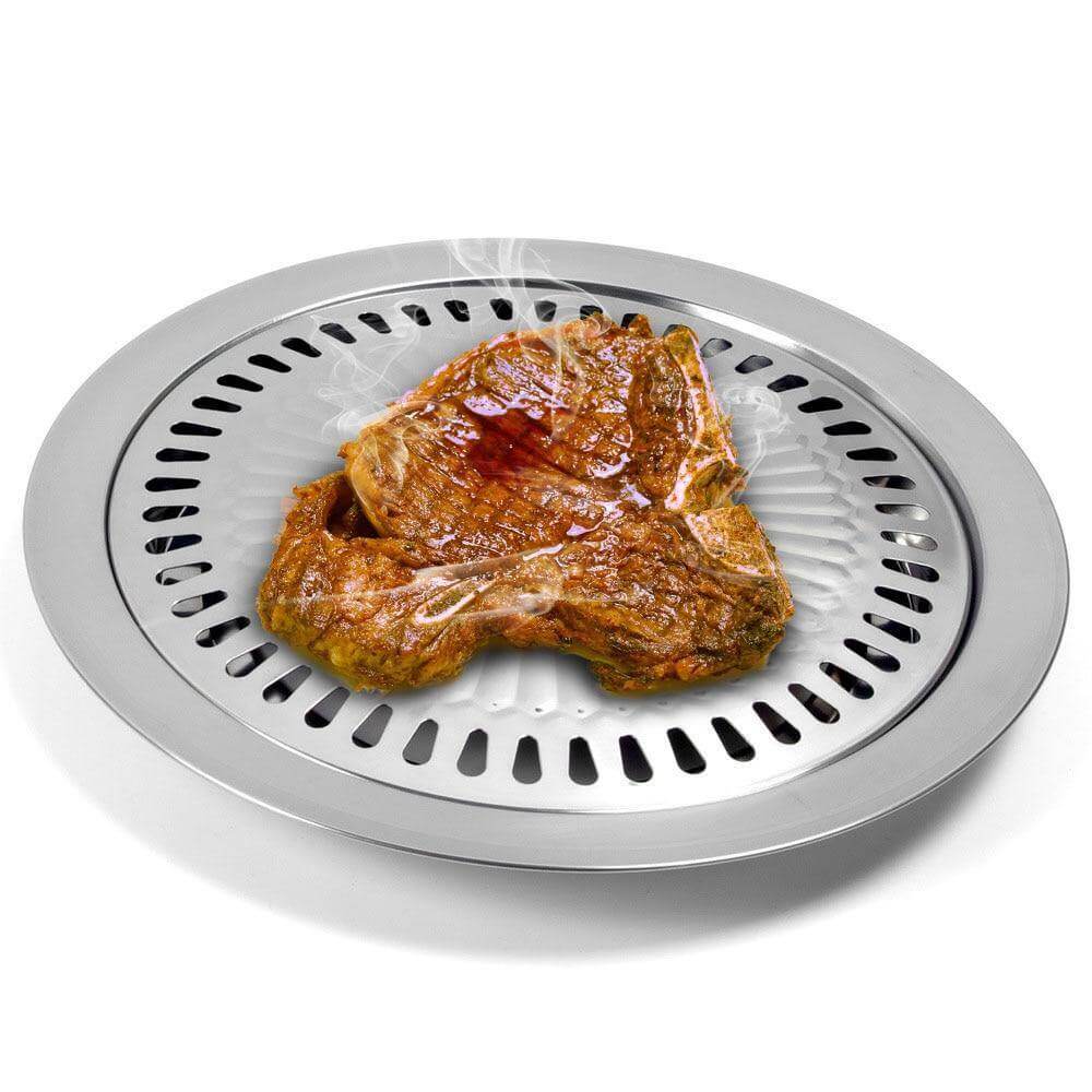 Korean Portable Non-stick BBQ Grill Pan - Image 14