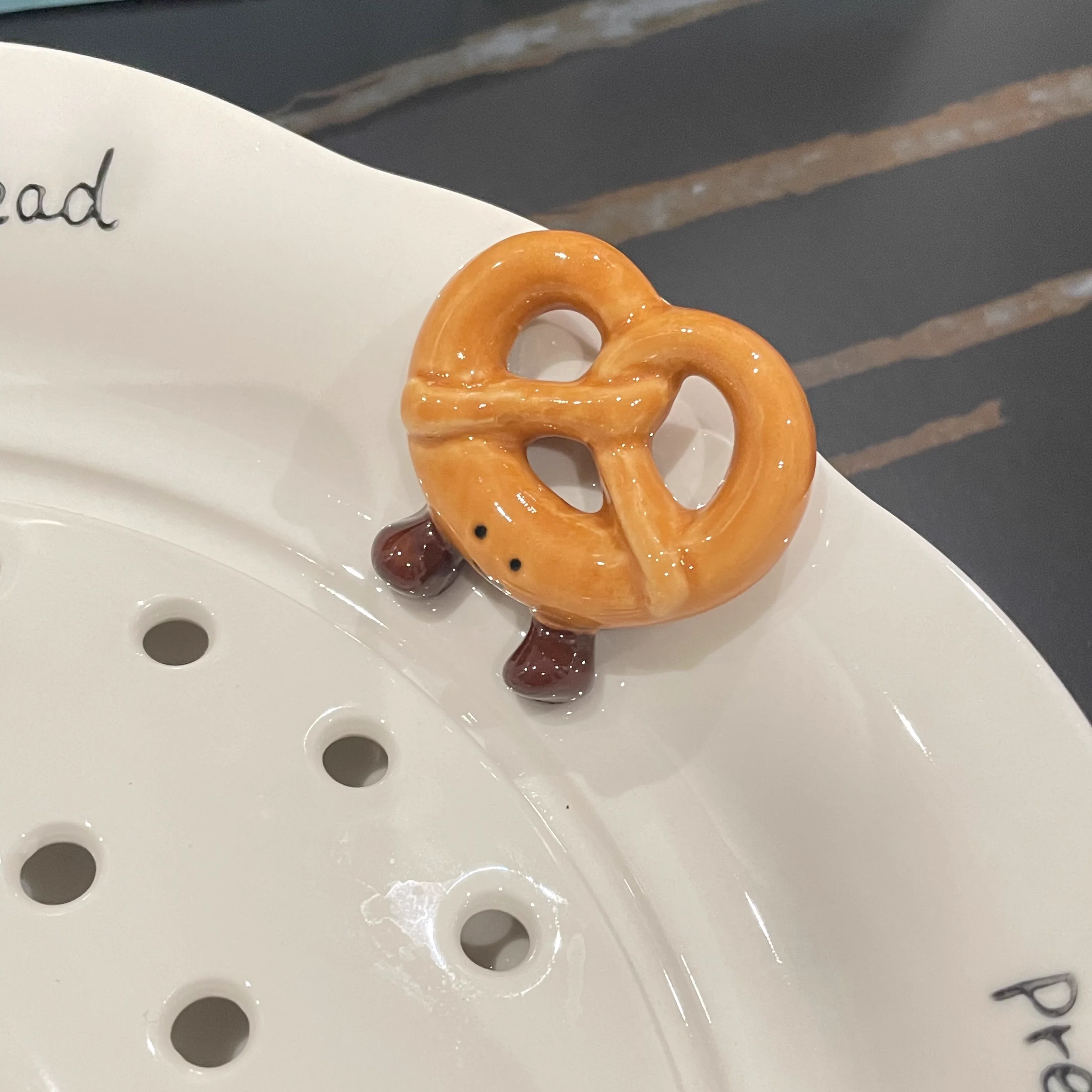 Korean Snacks Ceramic Cute Serving Plate - Image 8