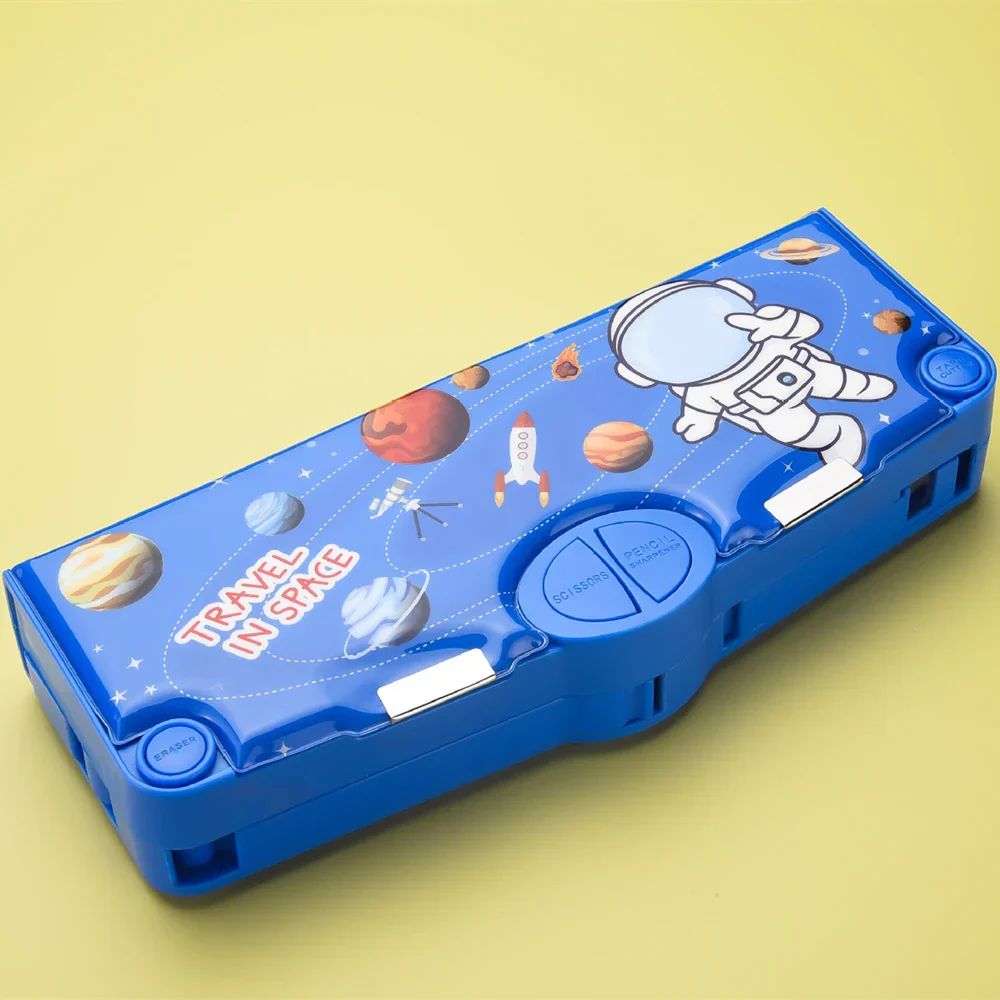 Korean Style Cute Multifunctional Kids Pencil Case - Image 12