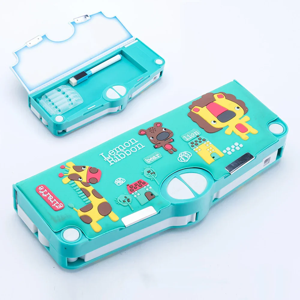 Korean Style Cute Multifunctional Kids Pencil Case - Image 13