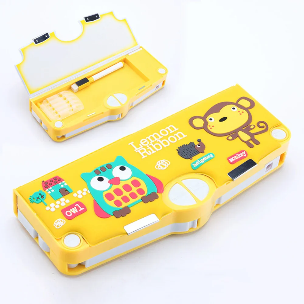 Korean Style Cute Multifunctional Kids Pencil Case - Image 14