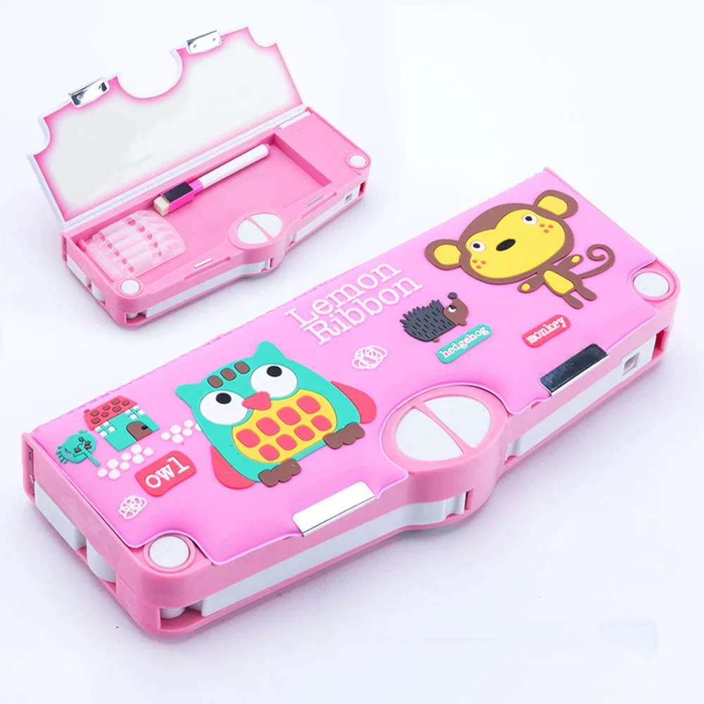 Korean Style Cute Multifunctional Kids Pencil Case - Image 15