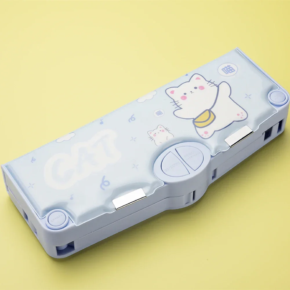 Korean Style Cute Multifunctional Kids Pencil Case - Image 8