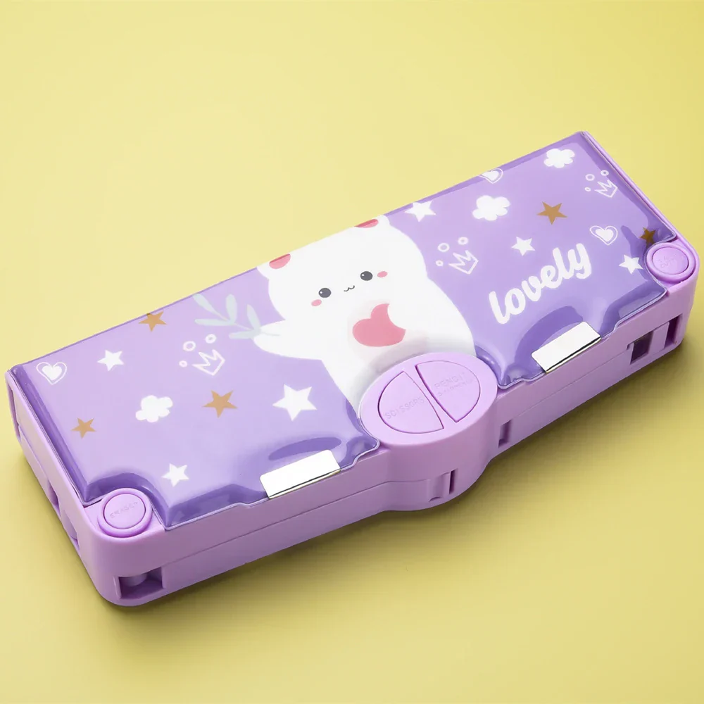 Korean Style Cute Multifunctional Kids Pencil Case - Image 9