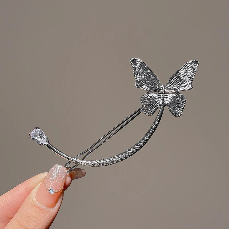 Korean Style Elegant Pearl Hair Clip - Image 14