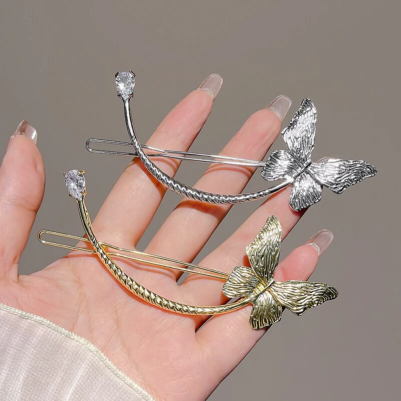 Korean Style Elegant Pearl Hair Clip - Image 4