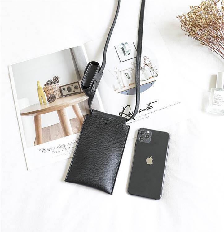 Korean Style Sling Shoulder Phone Case Bag - Image 11