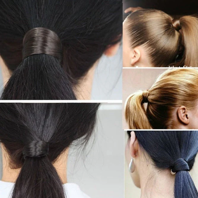Korean Wig Ponytail Hair Band - Image 2