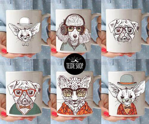 Labrador Gift For Kids Coffee Lovers Gift Mug - Image 2