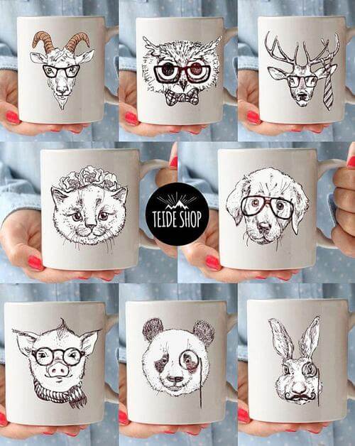 Labrador Gift For Kids Coffee Lovers Gift Mug - Image 4