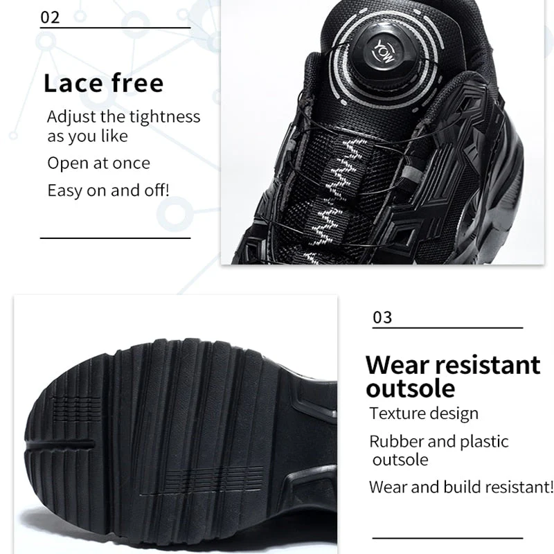 Lace Free Lightweight Comfortable Urban Sneakers - Image 4
