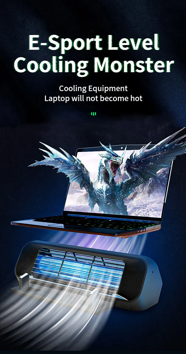 Laptop Gaming Turbo Boost Cooler - Image 3