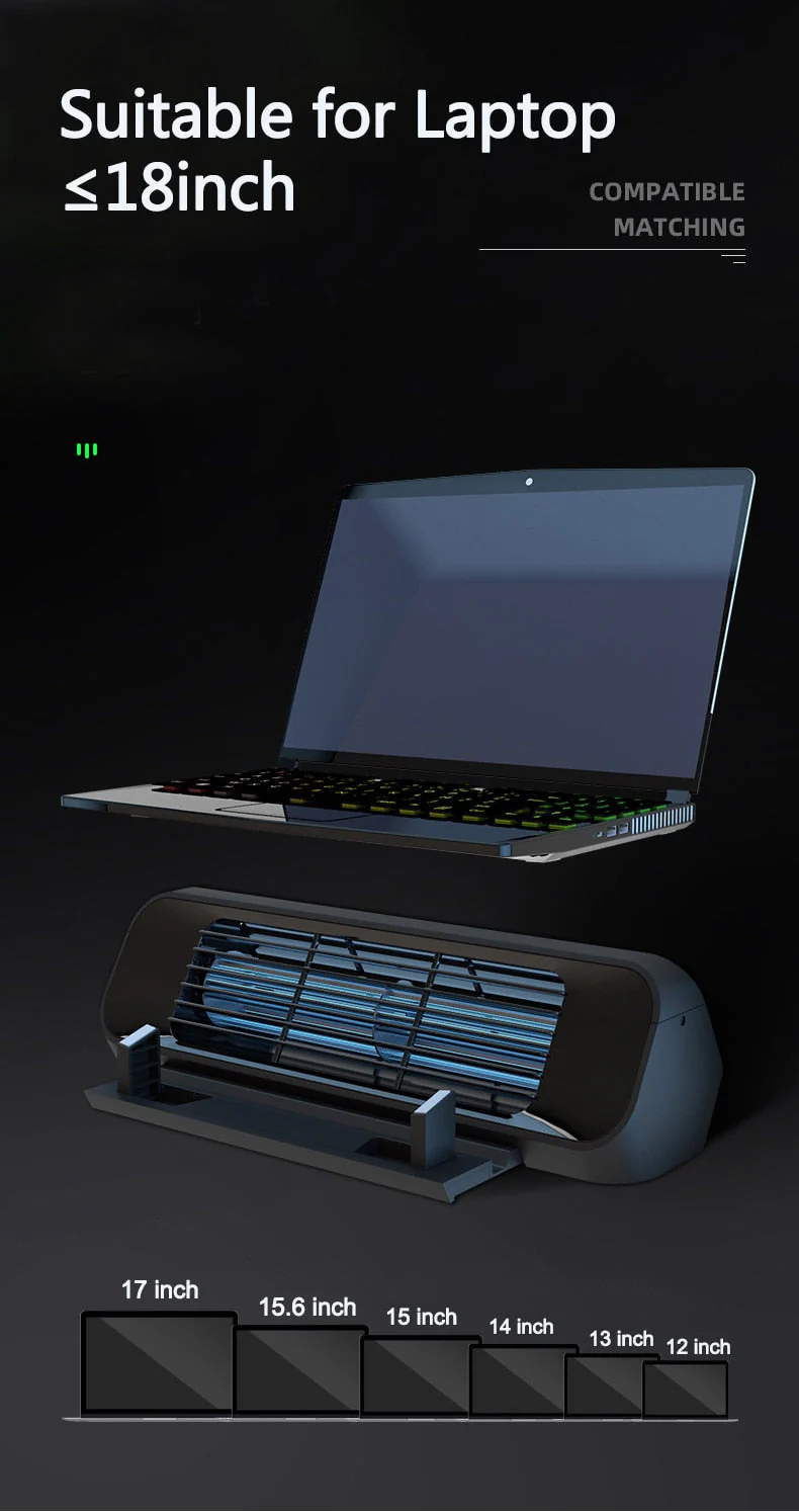 Laptop Gaming Turbo Boost Cooler - Image 5