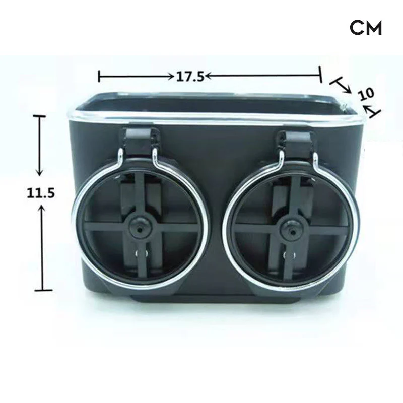 Large Capacity Bottle Holder Car Armrest Storage Box - Image 6
