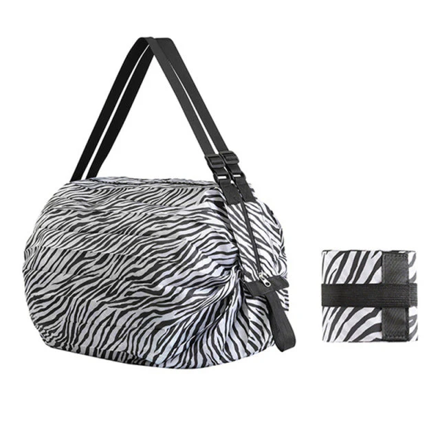 Large Capacity Canvas Foldable Shopping Bag - Image 10