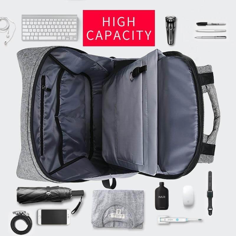 Large Capacity Casual Business and Student Style Backpack - Image 7