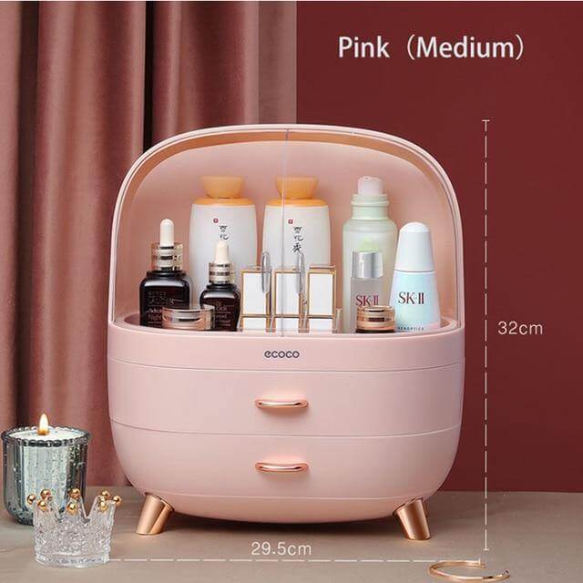 Large Capacity Elegant MakeUp Drawer Organizer Storage Box - Image 2