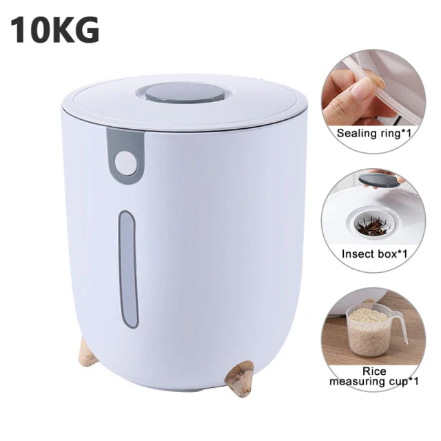 Large Capacity Moisture-Proof Rice Storage Container - Image 11