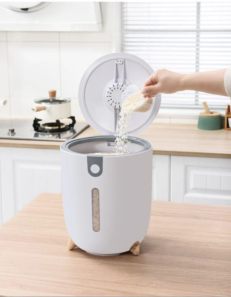Large Capacity Moisture-Proof Rice Storage Container - Image 7