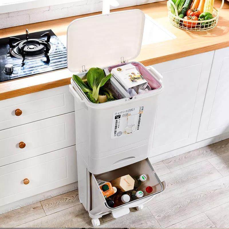 Large Capacity Multi Layers Garbage Trash Can - Image 5