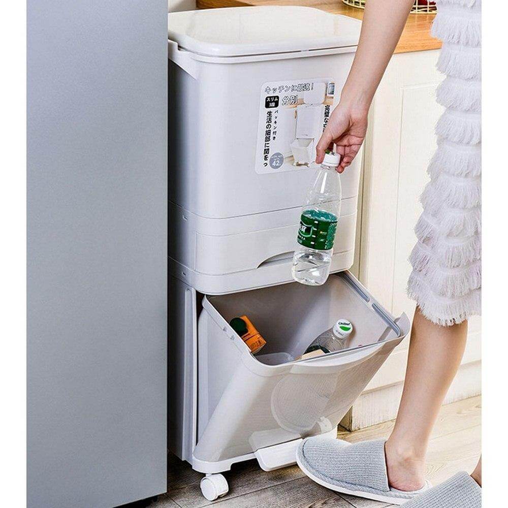 Large Capacity Multi Layers Garbage Trash Can - Image 8