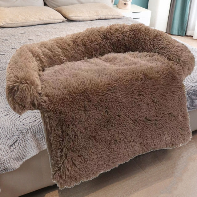 Large Pet Plush Sofa Cover Bed - Image 13